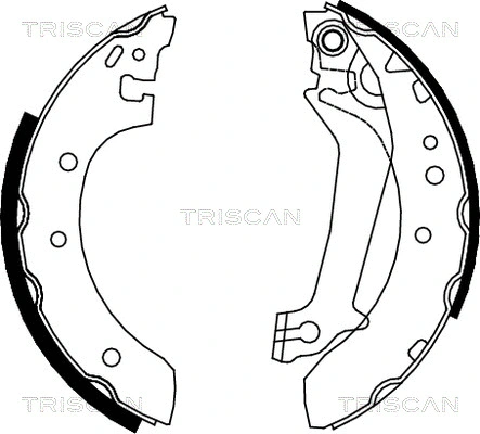 Brake Shoe Set (8100 16587)