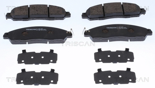 Brake Pad Set, disc brake (8110 14067)