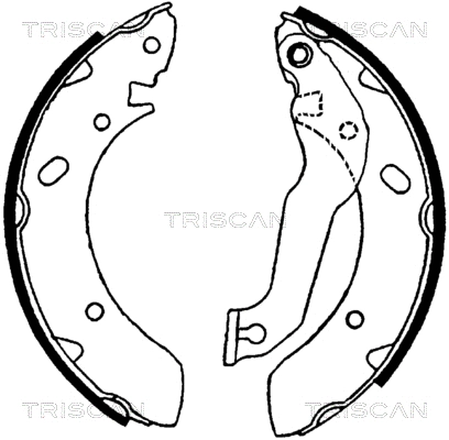 Brake Shoe Set (8100 43561)
