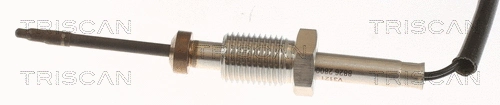 Sensor, exhaust gas temperature