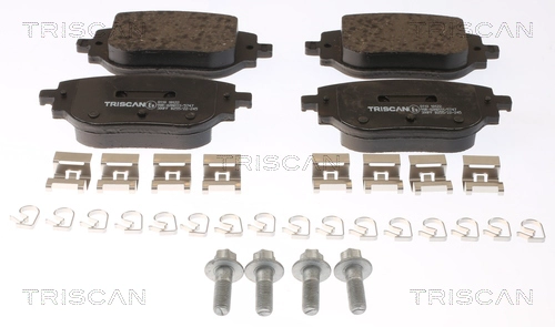 Brake Pad Set, disc brake (8110 10122)