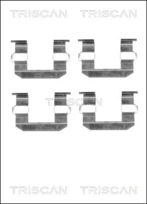 Accessory Kit, disc brake pad (8105 431619)