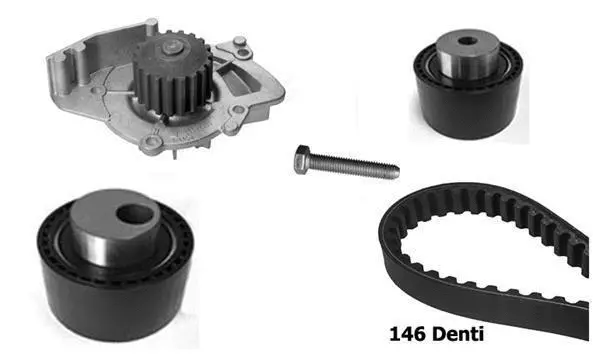 Water Pump & Timing Belt Kit (KBU7409B)