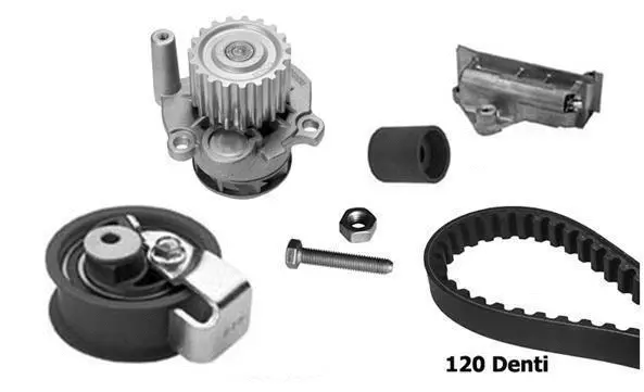 Water Pump & Timing Belt Kit (KBU8712A)