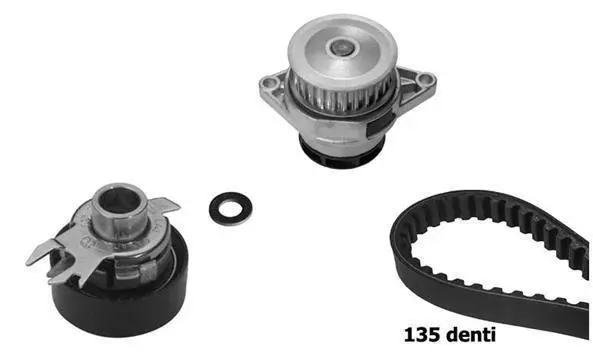 Water Pump & Timing Belt Kit (KBU8704C)