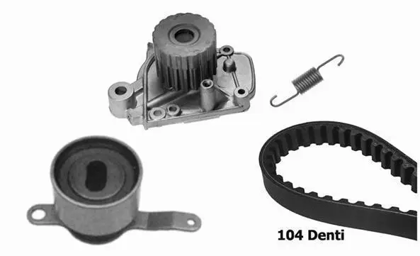 Water Pump & Timing Belt Kit (KBU10035B)