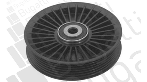 Deflection/Guide Pulley, V-ribbed belt (BTOA3114)