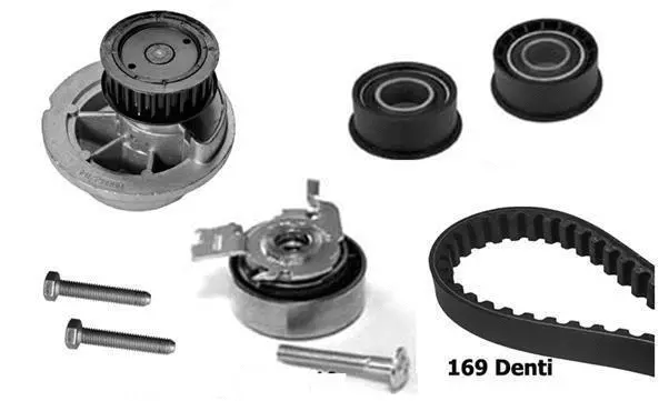 Water Pump & Timing Belt Kit (KBU10019A)