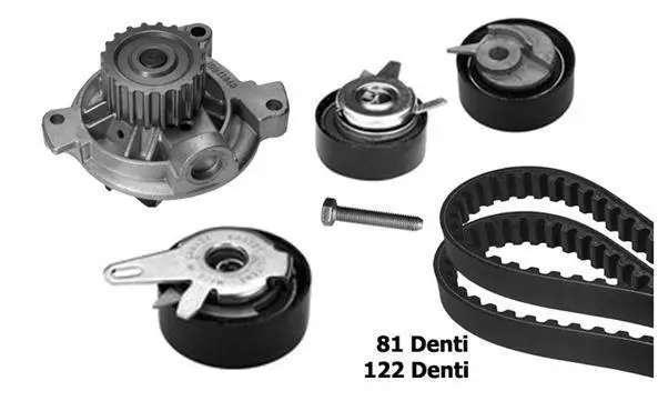 Water Pump & Timing Belt Kit (KBU8713A)