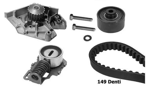 Water Pump & Timing Belt Kit (KBU7405A)