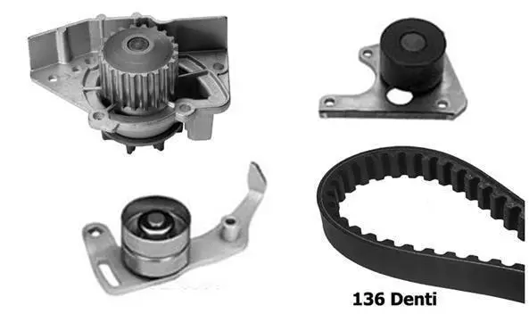 Water Pump & Timing Belt Kit (KBU5501C)