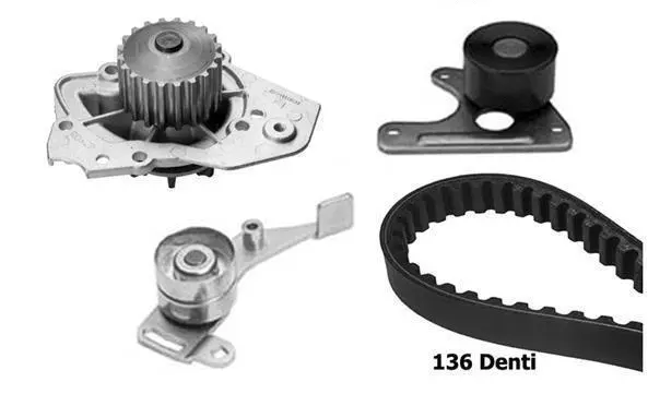 Water Pump & Timing Belt Kit (KBU5502A)