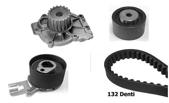 Water Pump & Timing Belt Kit (KBU10040A)