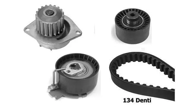 Water Pump & Timing Belt Kit (KBU7407B)