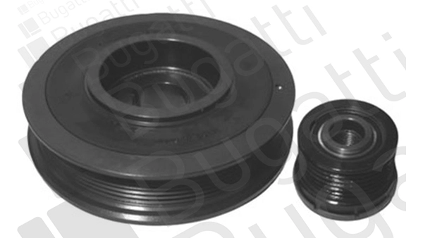 Belt Pulley, crankshaft (BPSD1036-ND)