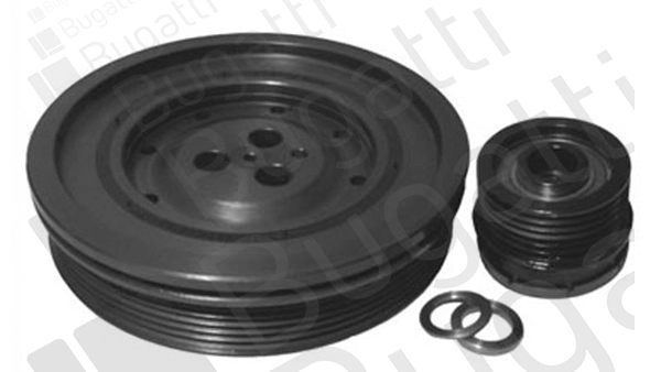 Belt Pulley, crankshaft (BPSD1044-ND)