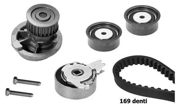 Water Pump & Timing Belt Kit (KBU7202B)