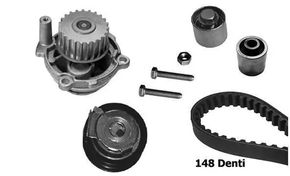 Water Pump & Timing Belt Kit (KBU5112A)
