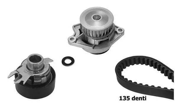 Water Pump & Timing Belt Kit (KBU8707B)
