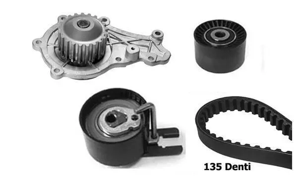 Water Pump & Timing Belt Kit (KBU10013A)