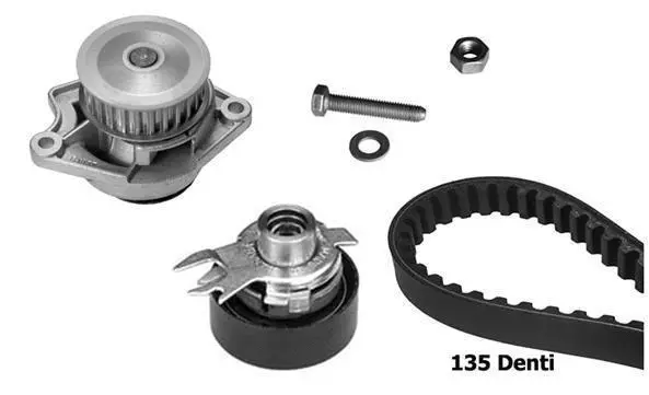 Water Pump & Timing Belt Kit (KBU8707A)