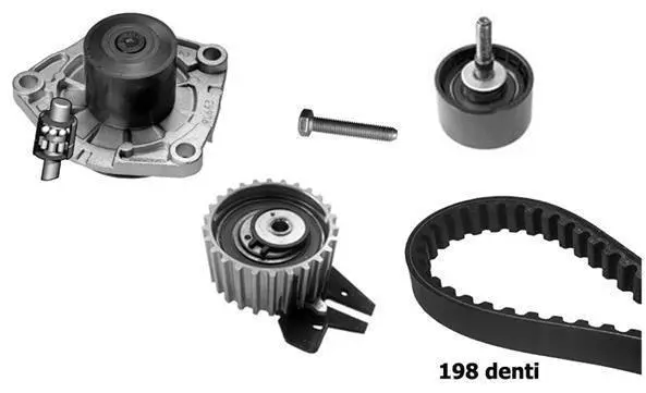 Water Pump & Timing Belt Kit (KBU10184B)