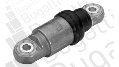 Vibration Damper, V-ribbed belt (BTOA3116)