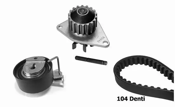 Water Pump & Timing Belt Kit (KBU10012B)