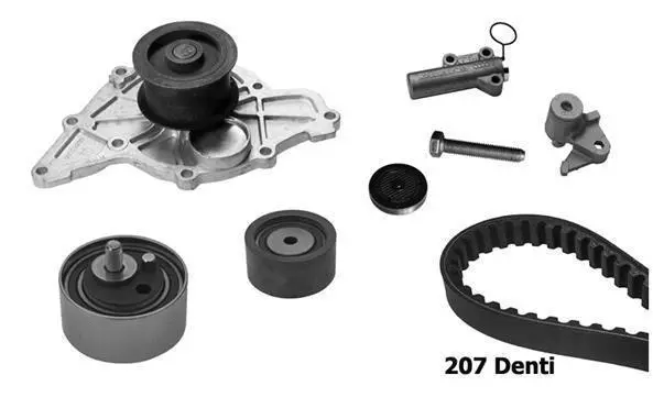 Water Pump & Timing Belt Kit (KBU5115B)