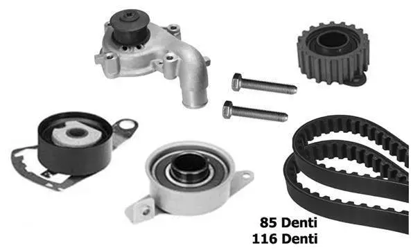 Water Pump & Timing Belt Kit (KBU0247A)