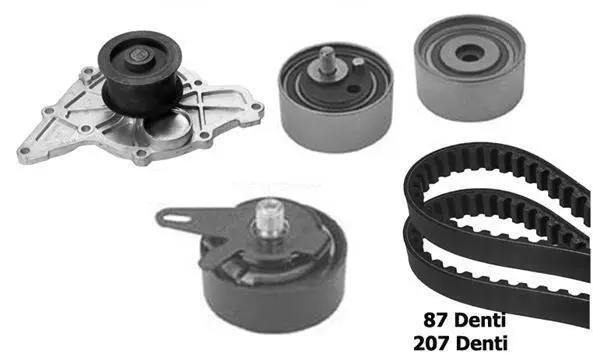 Water Pump & Timing Belt Kit (KBU5115A)