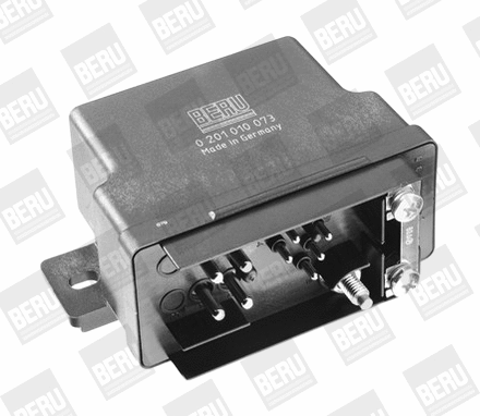 Relay, glow plug system
