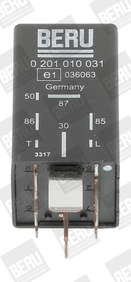 Relay, glow plug system