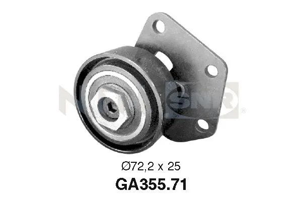 Tensioner Pulley, V-ribbed belt (GA355.71)