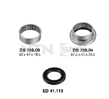 Bushing, axle beam (KS559.03)