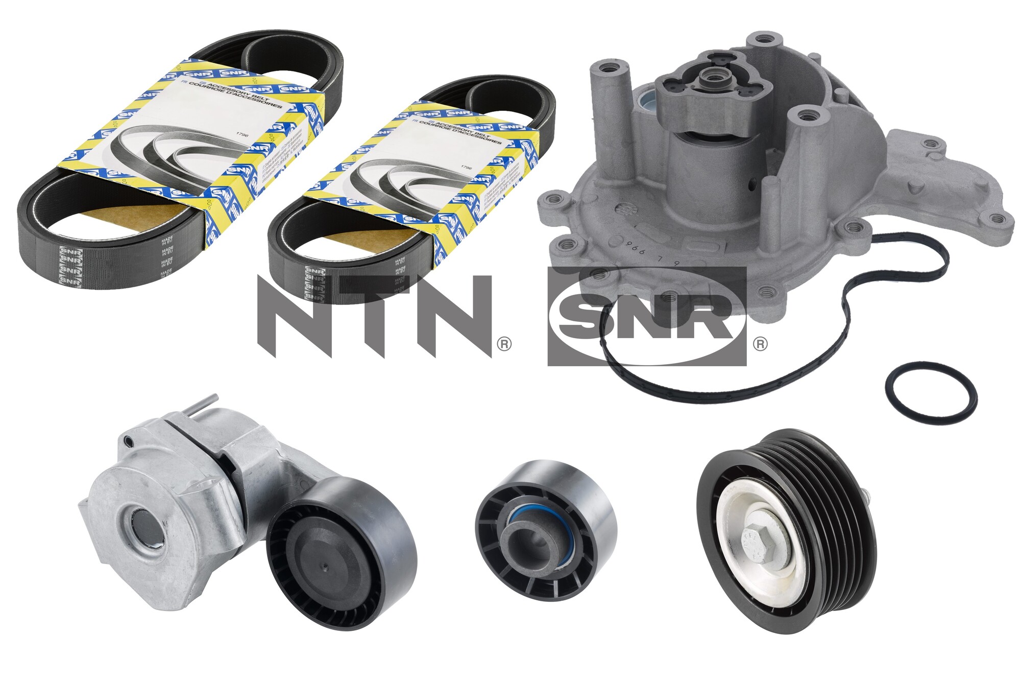 Water Pump + V-Ribbed Belt Kit (KAP859.440)