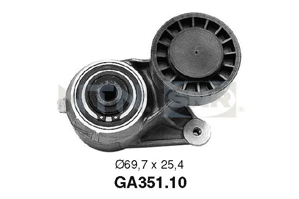 Tensioner Pulley, V-ribbed belt (GA351.10)