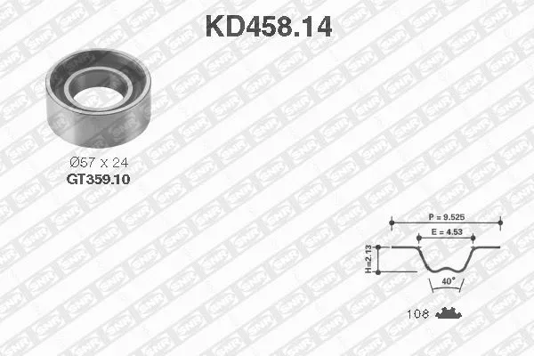 Timing Belt Kit (KD458.14)