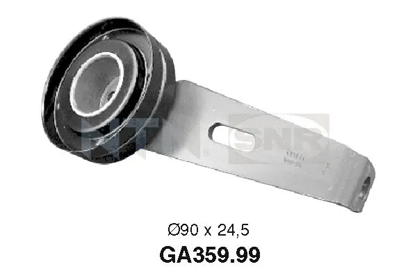 Tensioner Pulley, V-ribbed belt (GA359.99)