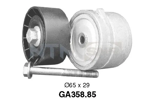 Tensioner Pulley, V-ribbed belt (GA358.85)