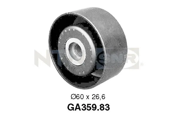 Tensioner Pulley, V-ribbed belt (GA359.83)