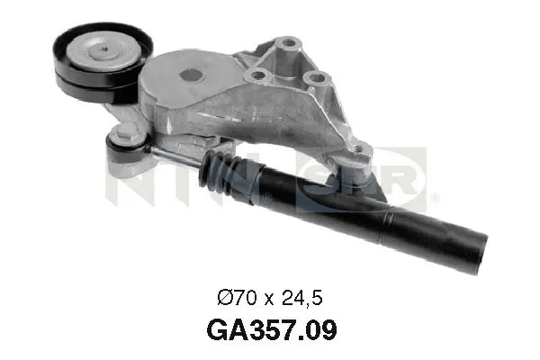 Tensioner Pulley, V-ribbed belt (GA357.09)
