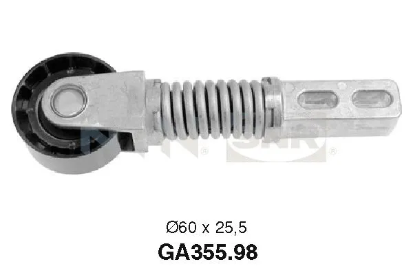 Tensioner Pulley, V-ribbed belt (GA355.98)