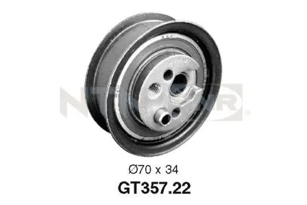 Tensioner Pulley, timing belt (GT357.22)