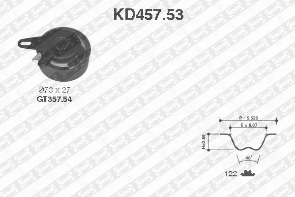 Timing Belt Kit (KD457.53)