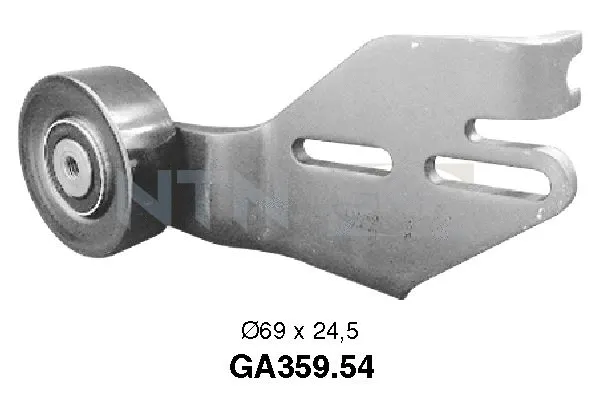 Tensioner Pulley, V-ribbed belt (GA359.54)
