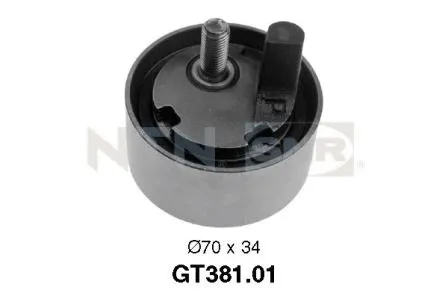 Tensioner Pulley, timing belt (GT381.01)