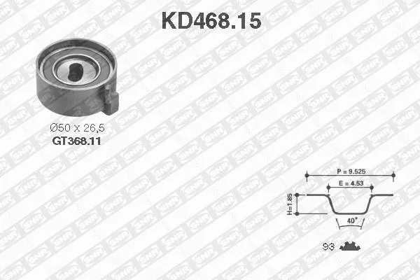 Timing Belt Kit (KD468.15)