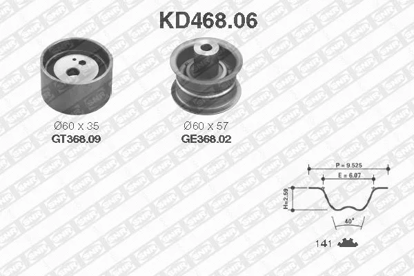 Timing Belt Kit (KD468.06)