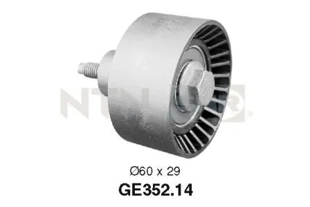 Deflection/Guide Pulley, timing belt (GE352.14)